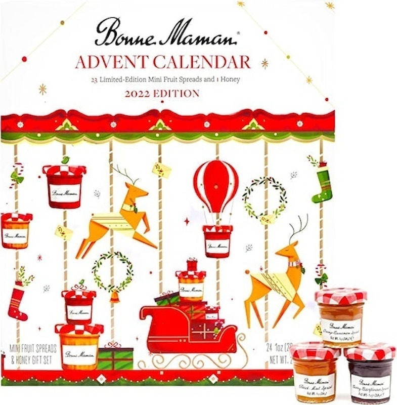 Limited Edition Advent Calendar With Mini Fruit Spreads and Honey 1