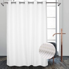 Shower Curtain With Snap-in Liner