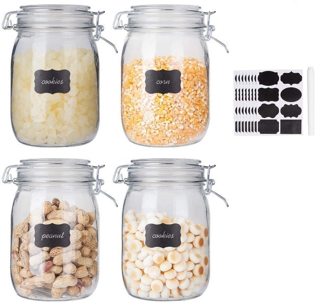 Glass Kitchen Storage Canister  1