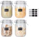 Flrolove Glass Kitchen Storage Canister 1