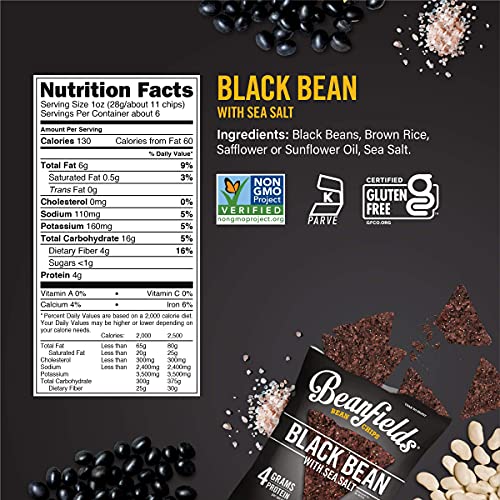 Black Bean & Sea Salt Bean Chips 2