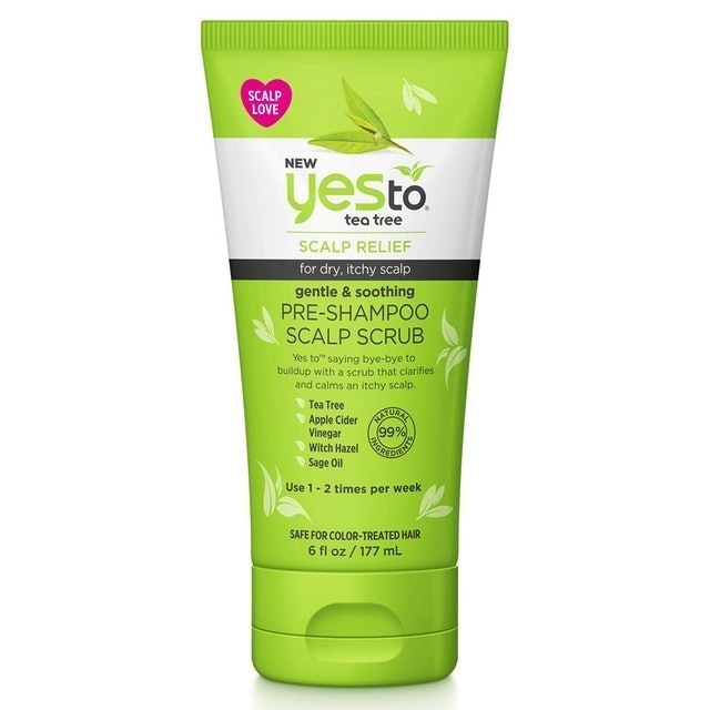 Tea Tree Gentle & Soothing Pre-Shampoo Scalp Scrub 1