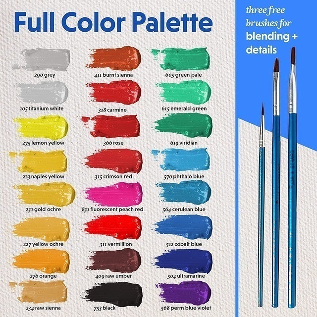 All Acrylic Paint Set 2