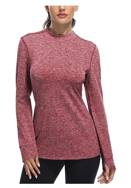Fleece Thermal Running Shirt 1