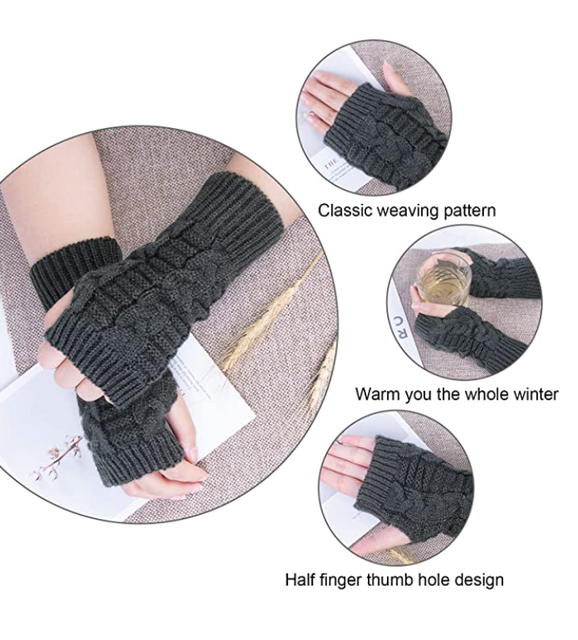 Warm Knit Gloves 2