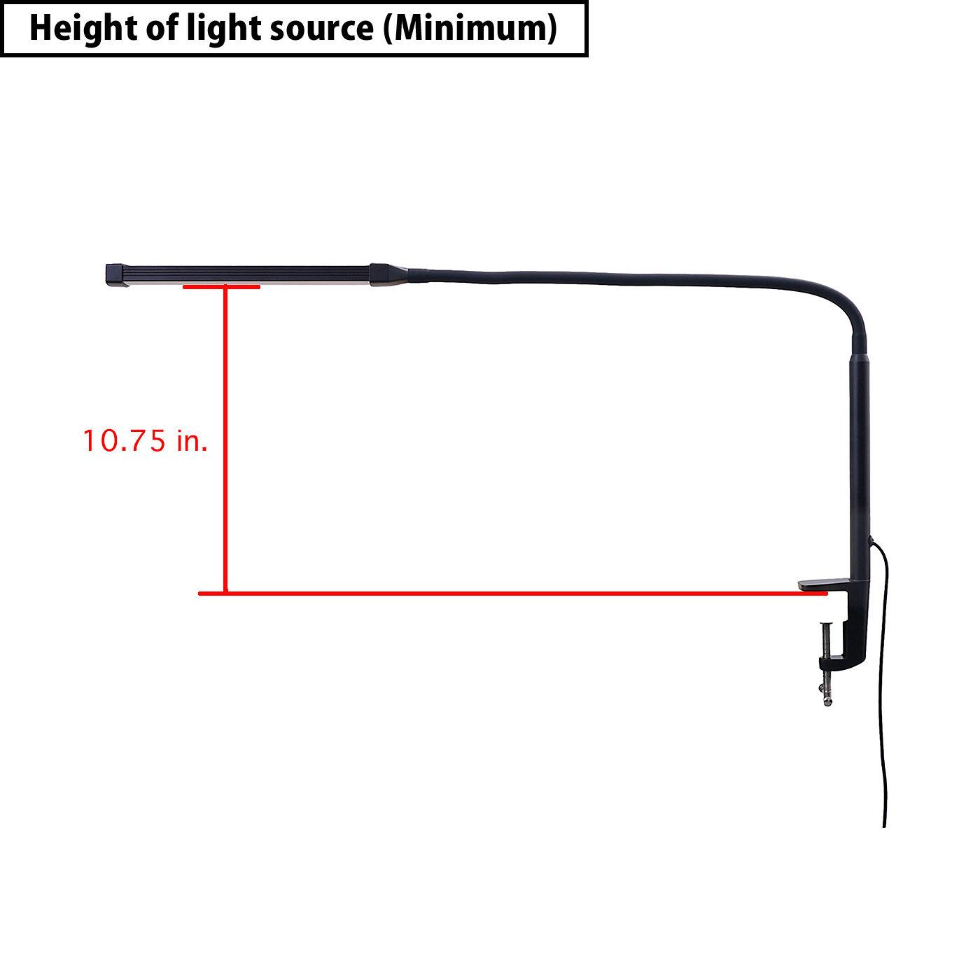 LED Desk lamp with Clamp 5