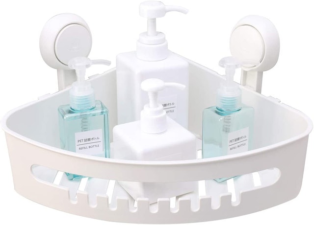 Suction Corner Shower Caddy 1