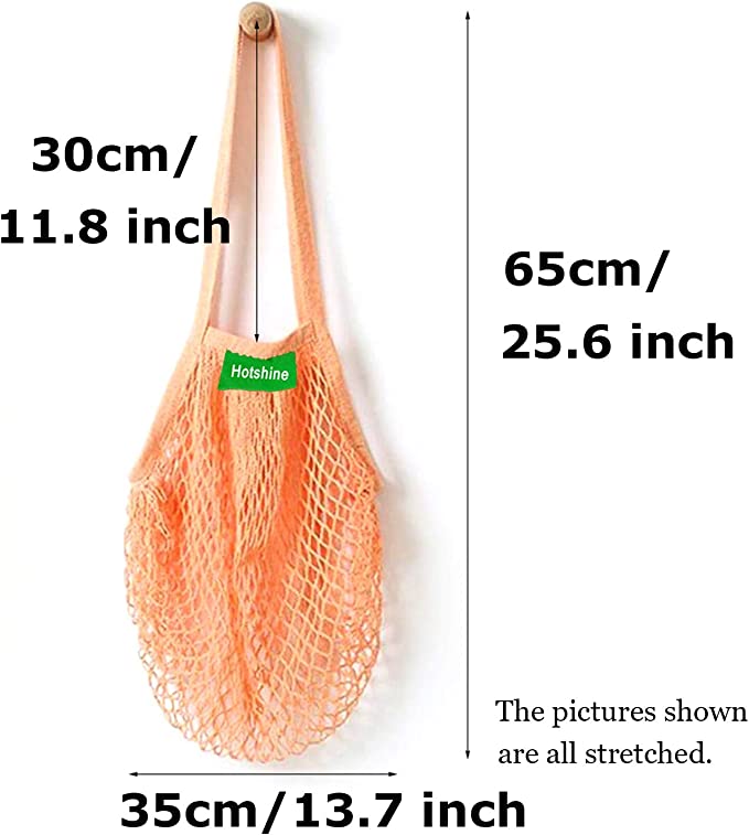 Cotton Mesh String Bags  2