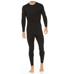 Fleece-Lined Thermal Underwear Set