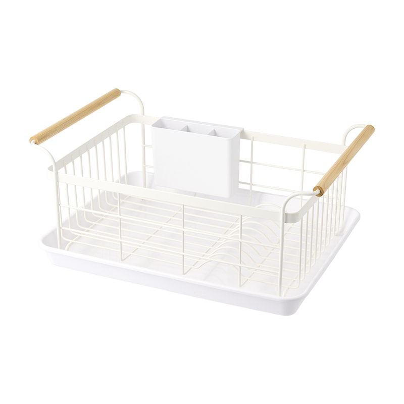 Dish Rack - Steel + Wood 1