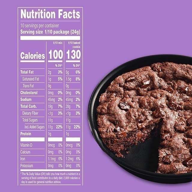 Mega Cookie Double Chocolate Chunk  2