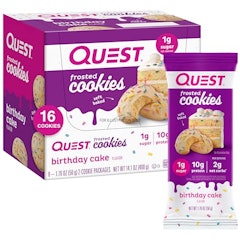 Frosted Cookies - Birthday Cake