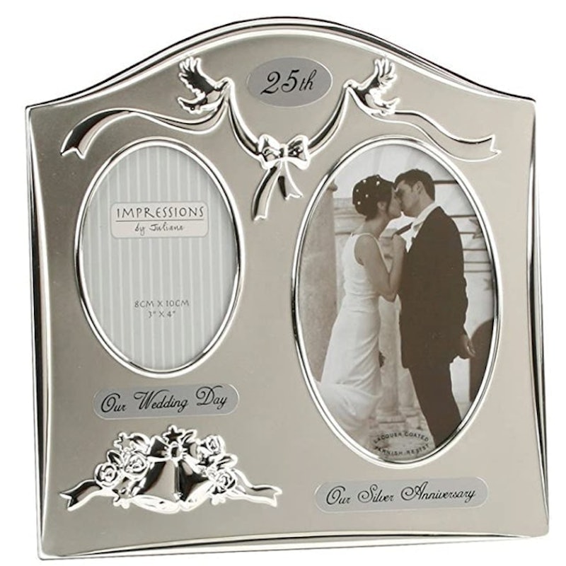 Two-Tone Silver-Plated Photo Frame 1