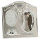 Juliana Two-Tone Silver-Plated Photo Frame 1