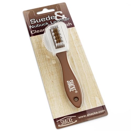 Suede & Nubuck 4-Way Leather Brush Cleaner 2