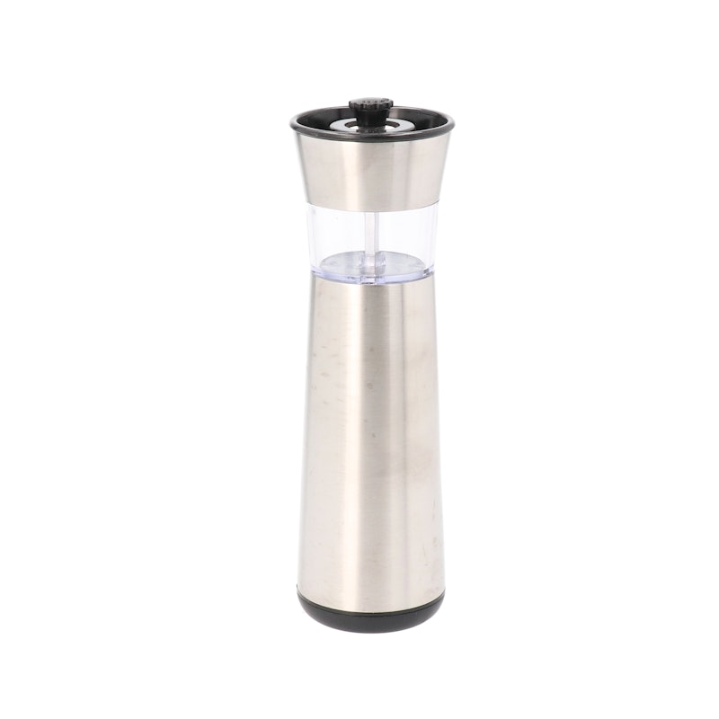 Rechargeable Gravity Stainless Steel Salt and Pepper Grinder Set 1