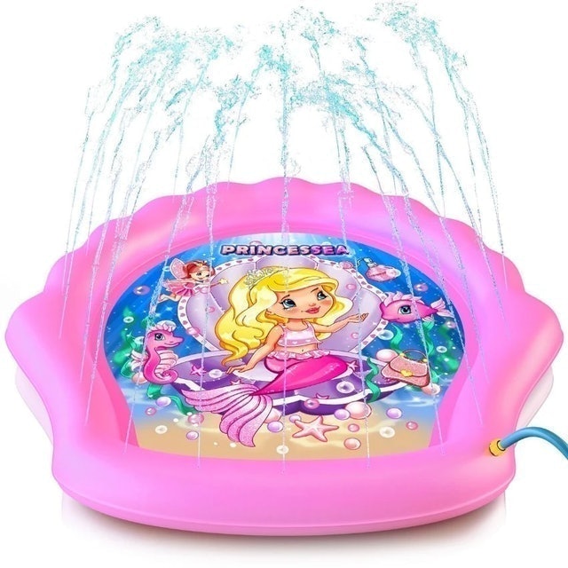 Splash Pad & Water Sprinkler for Kids 1
