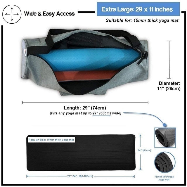 Large Yoga Mat Bag 2
