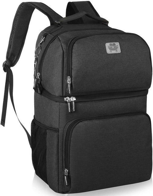 Double Deck Insulated Cooler Backpack 1