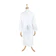 Turquaz Waffle Kimono White Long Robe Square Pattern 1