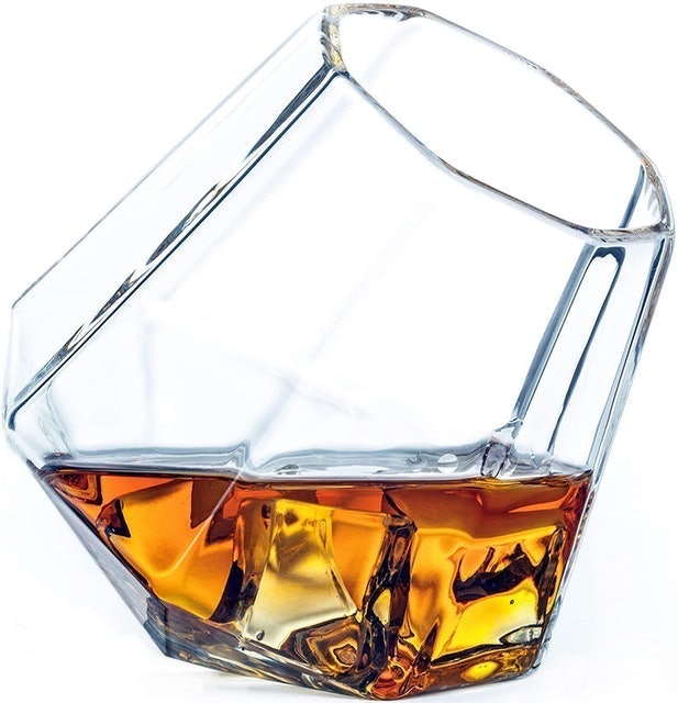 Premium Art Deco Whiskey Glasses Set Of Two 1