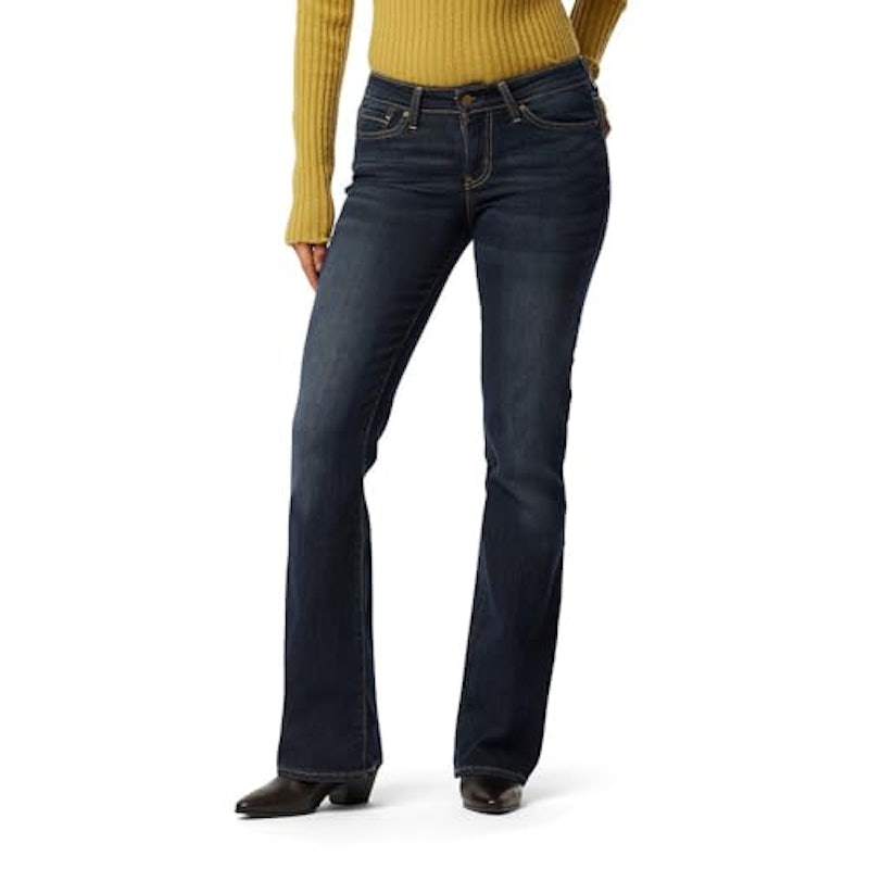 Gold Women's Modern Bootcut Jeans 1
