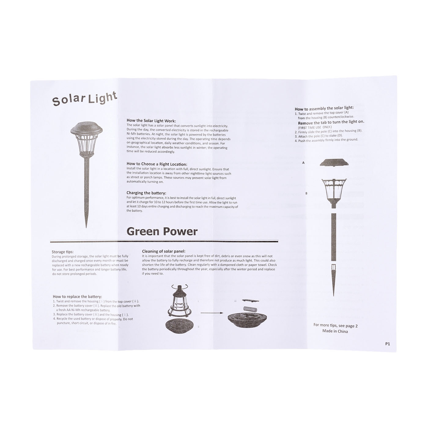 6 Pack Solar Garden Lights 2