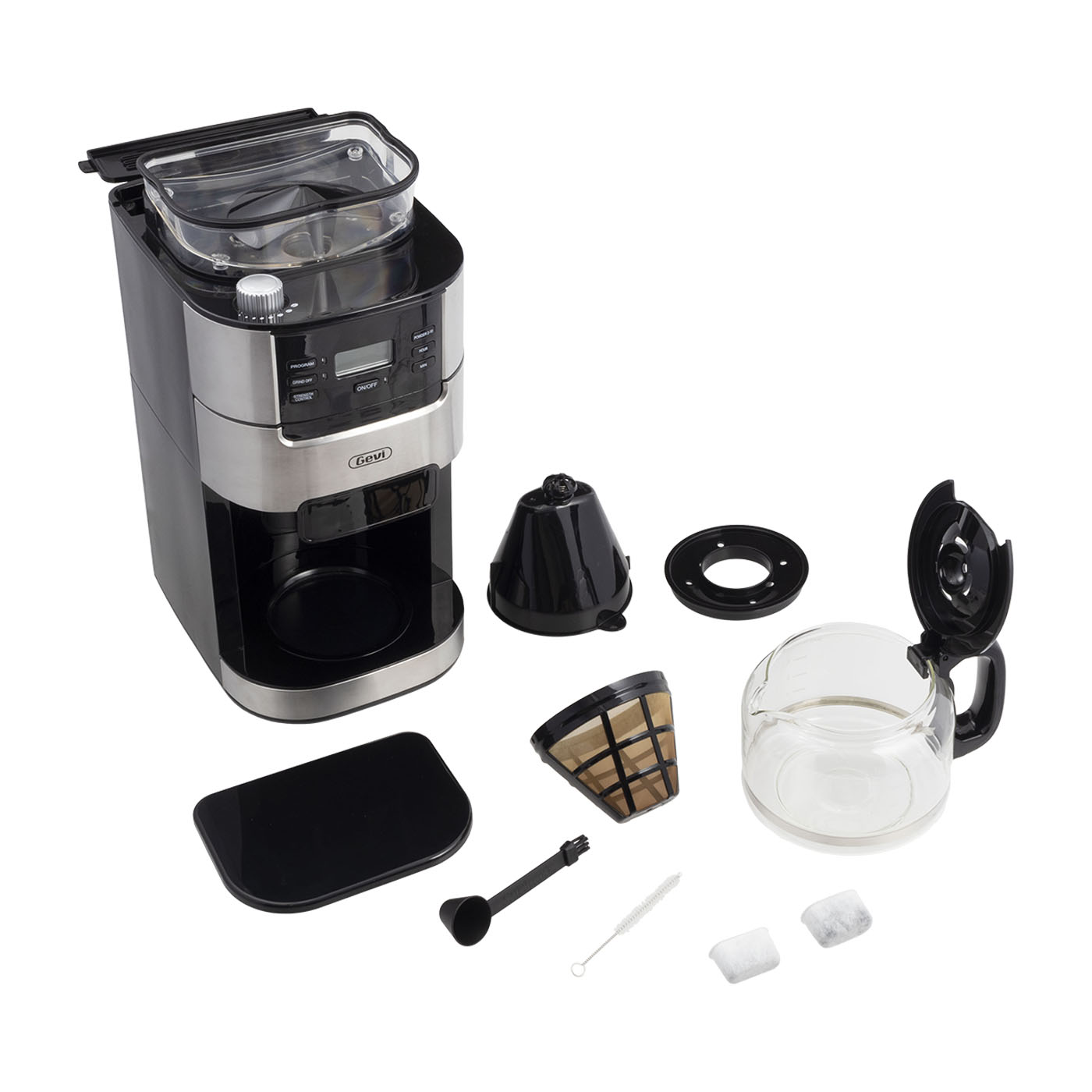 10-Cup Grind and Brew Coffee Machine with Burr Grinder 4