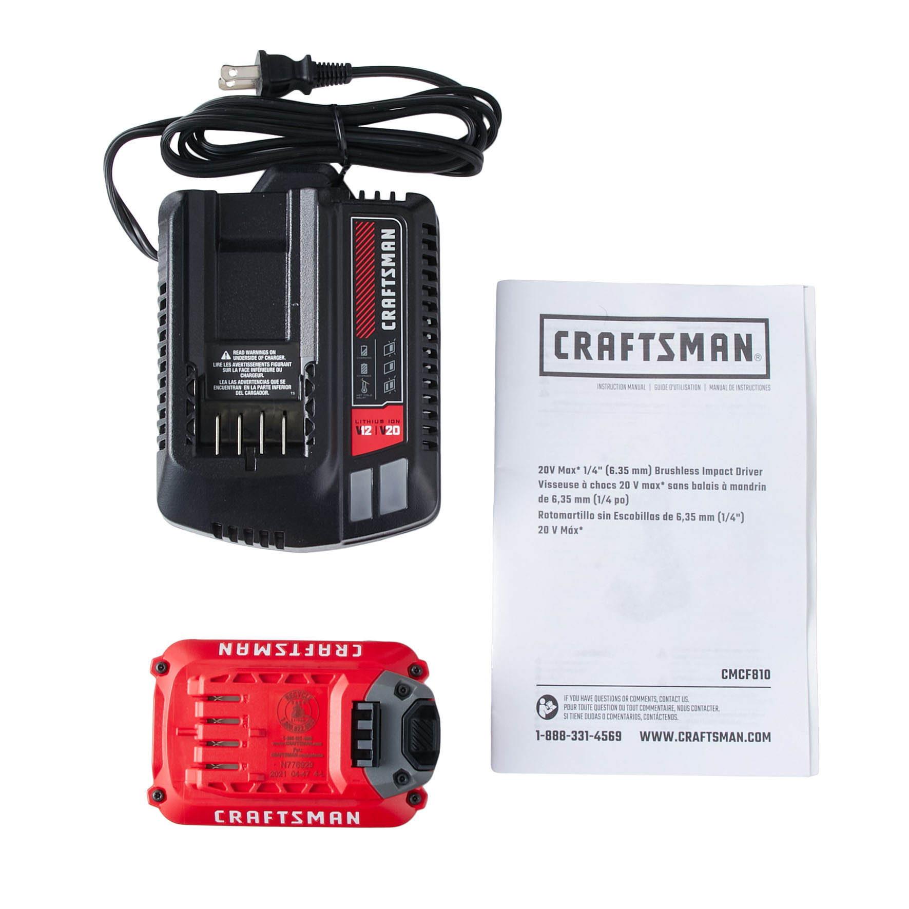 20V MAX* Impact Driver Kit, Cordless, Brushless 4