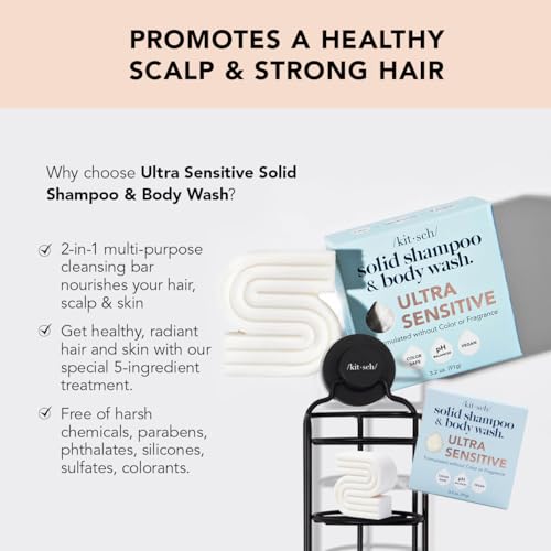 2-in-1 Shampoo Bar & Body Wash Bar for Sensitive Scalp & Skin 3