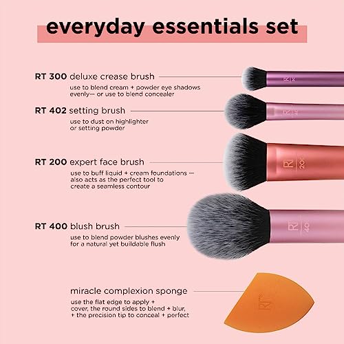 Everyday Essentials Makeup Brush Set 3