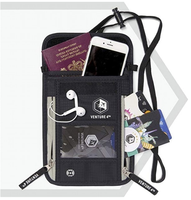 Travel Neck Pouch / Neck Wallet 2