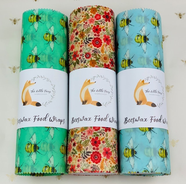 Beeswax Food Wraps - Choose Size 3
