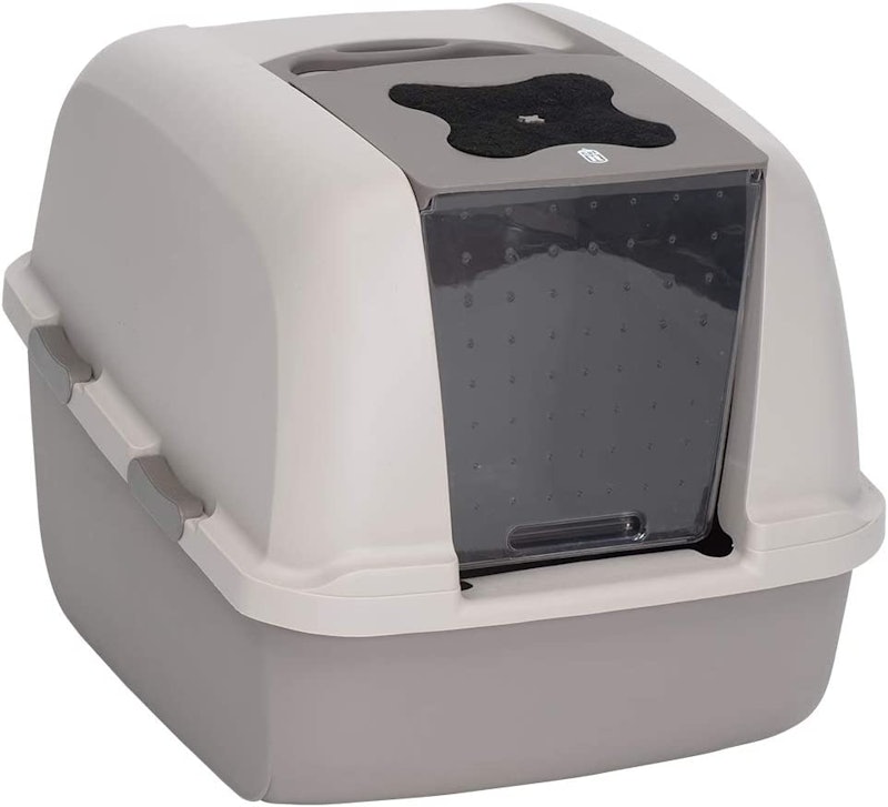 Jumbo Hooded Cat Litter Pan 1