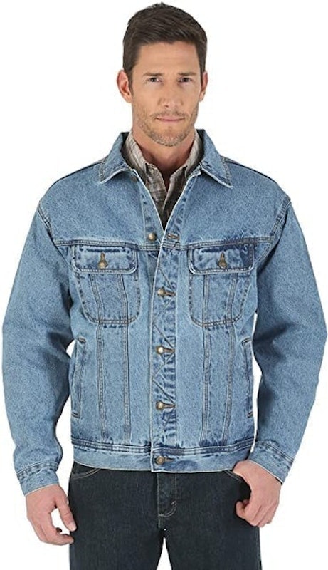 Men's Rugged Wear Unlined Denim Jacket 1