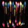 Colorflame Multicolor Candles and Holders 1