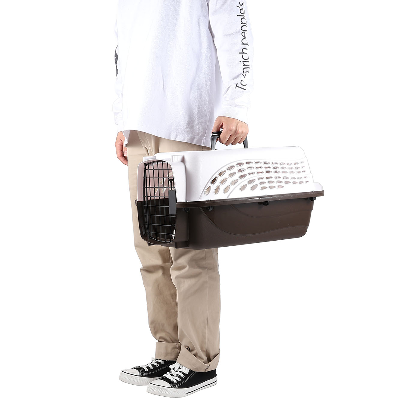 Two-Door Small Dog Kennel & Cat Kennel 7