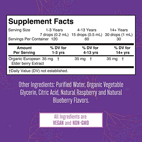 Organic Elderberry Liquid Drops 2