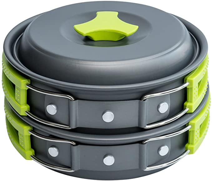 Camping Cookware Mess Kit (2 Liter) 2