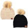 ScarvesMe Cable Knit Pom Pom Beanie 1