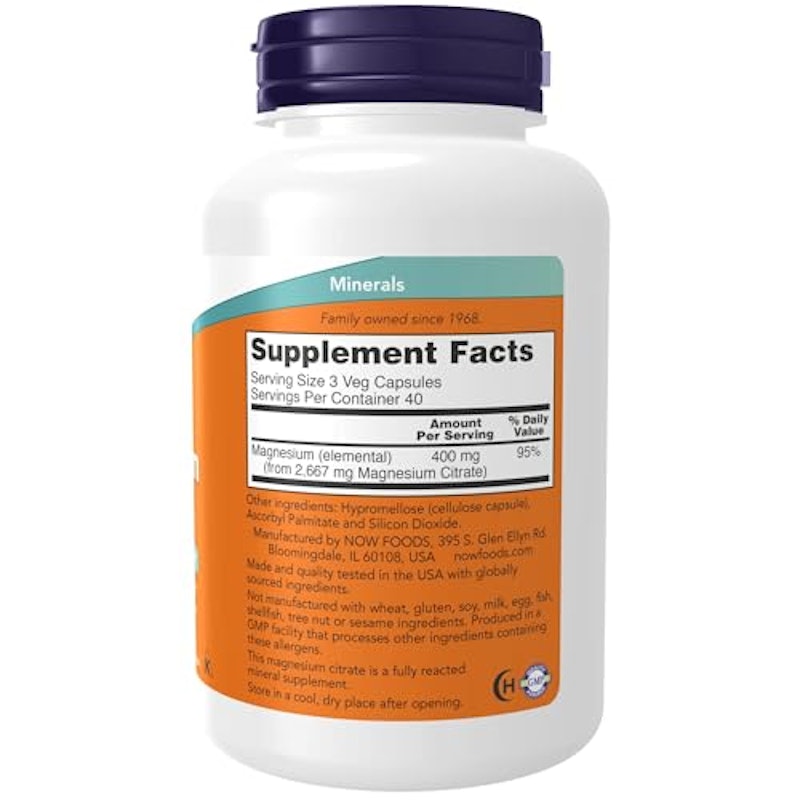 Magnesium Citrate Veg Capsules 2