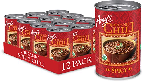 Organic Spicy Chili, Vegan, Gluten Free, Made With Red Beans and Tofu 1