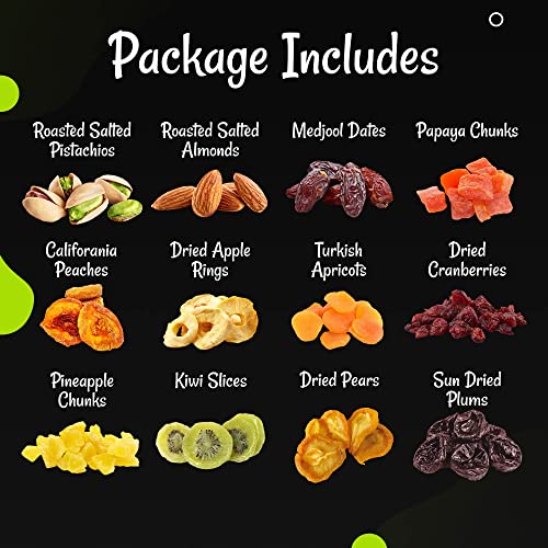 Nut and Dried Fruit Gift Basket 2