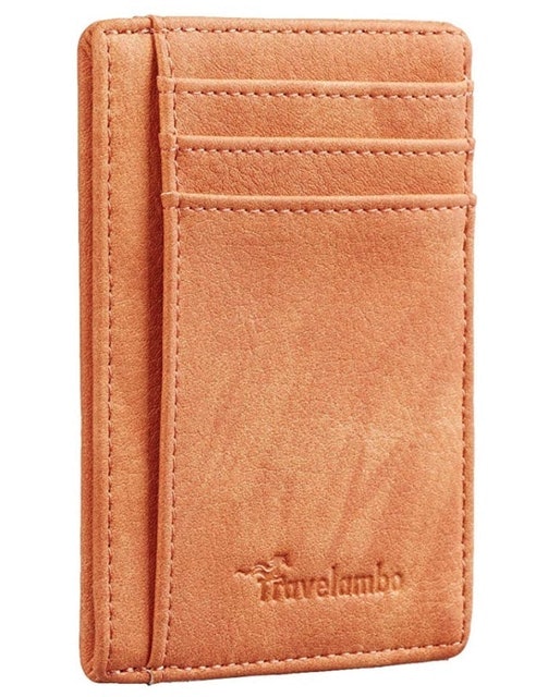 Front Pocket Minimalist Leather Wallet 3