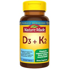 Vitamin D3 + K2 Softgels