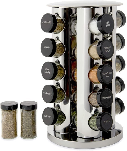 Revolving Countertop Spice Rack Tower Organizer 1