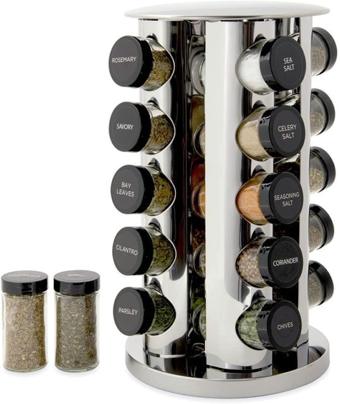 Revolving Countertop Spice Rack Tower Organizer 1