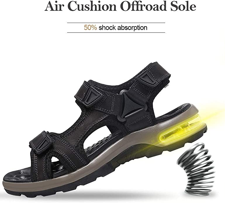 Men's Leather Hiking Sandals 3