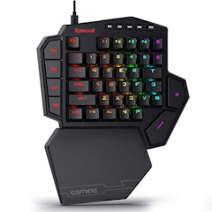 One-Handed RGB Mechanical Gaming Keyboard