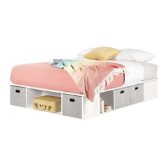 Flexible Storage Platform Bed